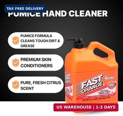 Fast Orange Pumice Hand Cleaner 1 Gallon Heavy Duty Citrus Waterless Cleaner