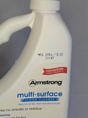 Armstrong Multi-Surface Floor Cleaner Concentrate 32oz Sealed Tile Vinyl Stone
