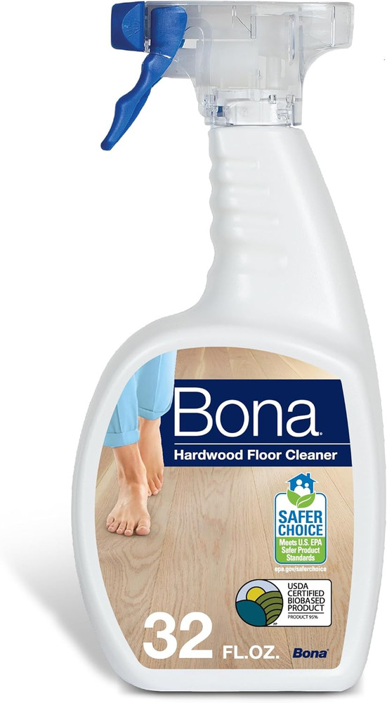Hardwood Floor Cleaner Spray – 32 Fl Oz – Residue-Free Floor Cleaning Solution f