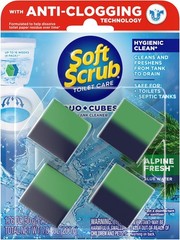 Soft Scrub In-Tank Toilet Cleaner Duo-Cubes 4ct