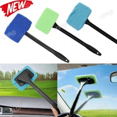 3Pc Car Cleaner Brush Kit Windshield Window Cleaning Wash Tool Inside Auto Glass