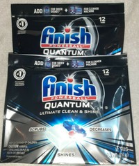 Finish Powerball Quantum 12 Tabs In Pack lot of 2 Dishwasher Tablets