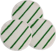 Commercial Grade Low-Profile Synthetic Carpet Bonnet with Scrubber Strips