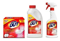 Rust Stain Remover Automatic Toilet Bowl Cleaner Tablets, Powerful Gel Spray …