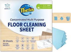 Effortless Cleanup with 30 Ultra Concentrated Plant-Powered Floor Cleaner Sheets