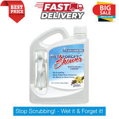 Wet Forget Shower Cleaner Weekly Cleaning Formula Vanilla 64 fl oz