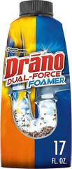 Dual-Force Foamer Drain Clog Remover Cleaner for Shower Sink Drains 17 Fl Oz