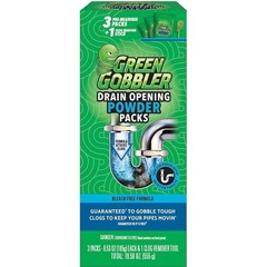 Green Gobbler 8.25 oz. Drain and Toilet Clog Remover Opening Packs (3-Count)