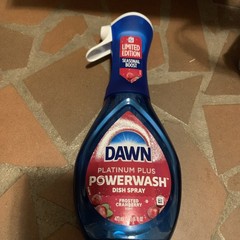 LIMITED EDITION Dawn Powerwash Spray FROSTED CRANBERRY Dish Soap 16oz NEW