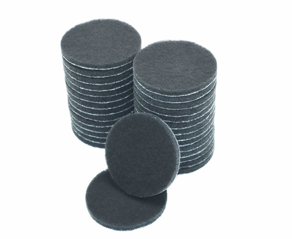 30pc Gray Drill Brush Replacement Scour Pads 4″ for 4″ Drill Power Scrub Driver