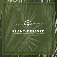 Hardwood Floor Luster 64Oz | Plant-Based Cleaner & Polish W Carnauba | Simply Sq