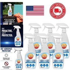 Aerospace Protectant Spray 16 Ounce Pack of 6 for UV Protection and Matte Finish