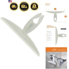 White 44037 Clip on Silicone Squeegee, 10-1/8″ x 1-1/4″ x 6-3/4″ h