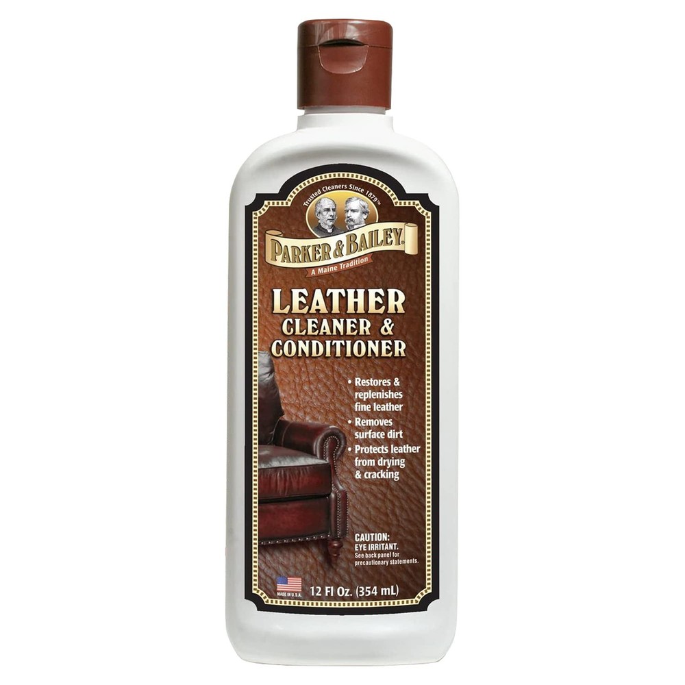 Parker & Bailey Leather Cleaner & Conditioner – Restores & Conditions, Cleaner F