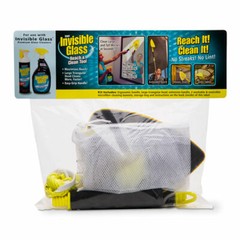 Invisible Glass Reach and Clean Tool 95163 Handle, head, extenstion, 2 bonnets