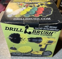 (New)Drill Brush Attachment Set for Bathroom Cleaning