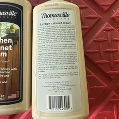 2 Pack Thomasville Kitchen Cabinet Cream For Wood Cleans Shines Protects 12oz