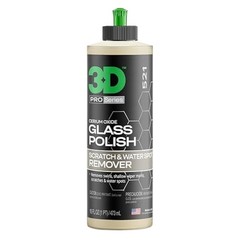 3D Glass Polish – Cerium Oxide Scratch Remover for Car Windows, Restores Clarity