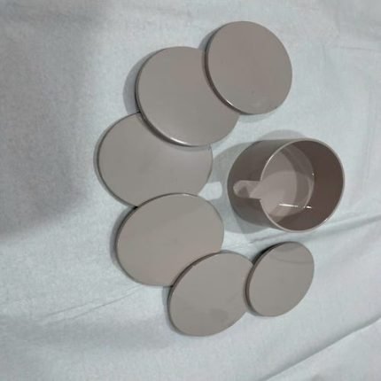 Coasters Set Of 6 Mdf/Lacquer-